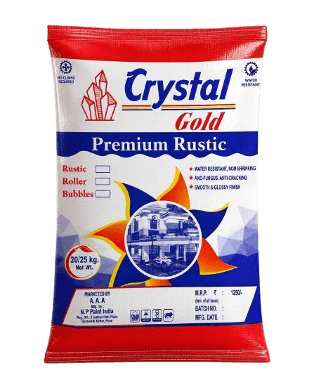 Crystal Gold Premium Rustic packaging
