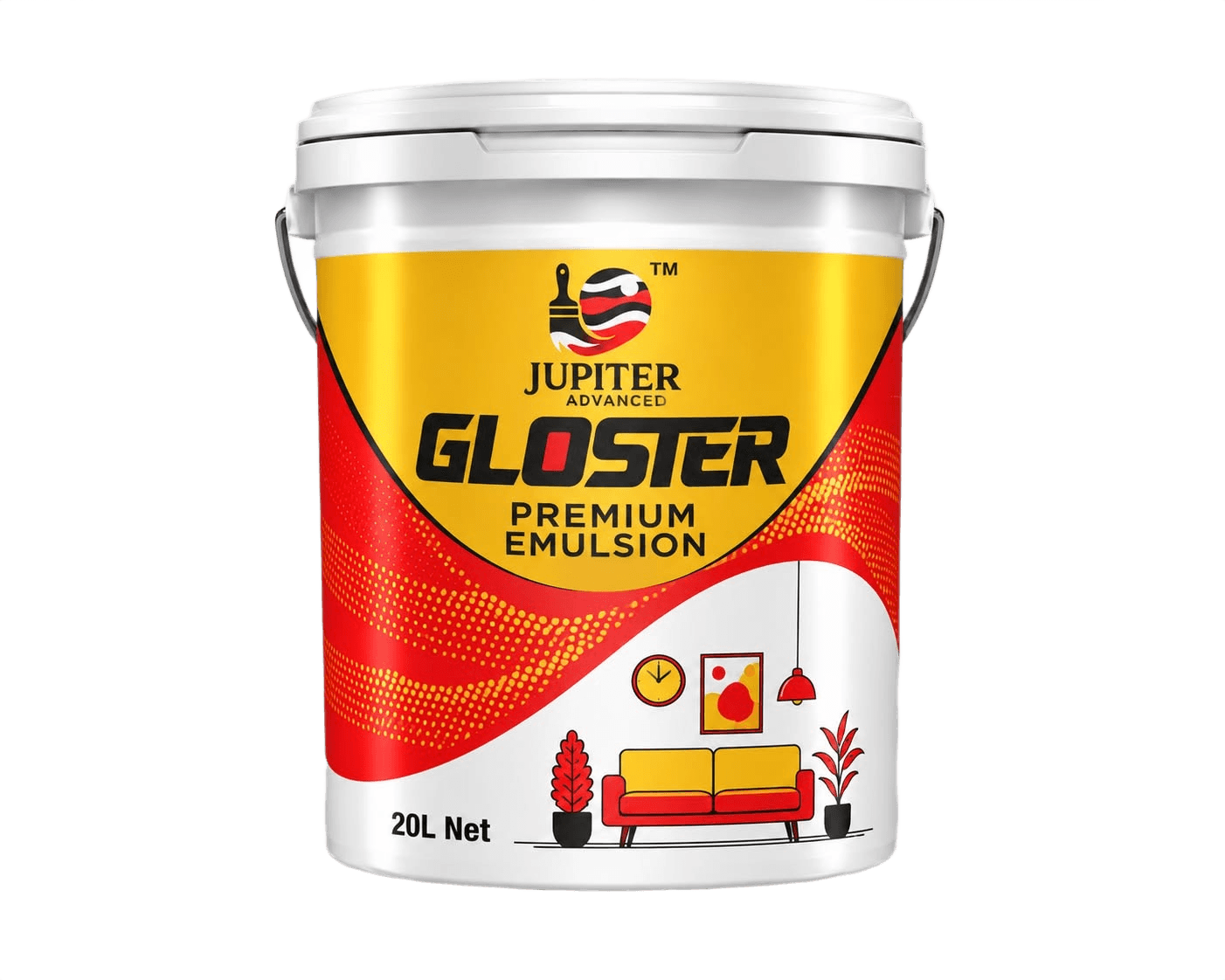 Gloster Premium Emulsion packaging